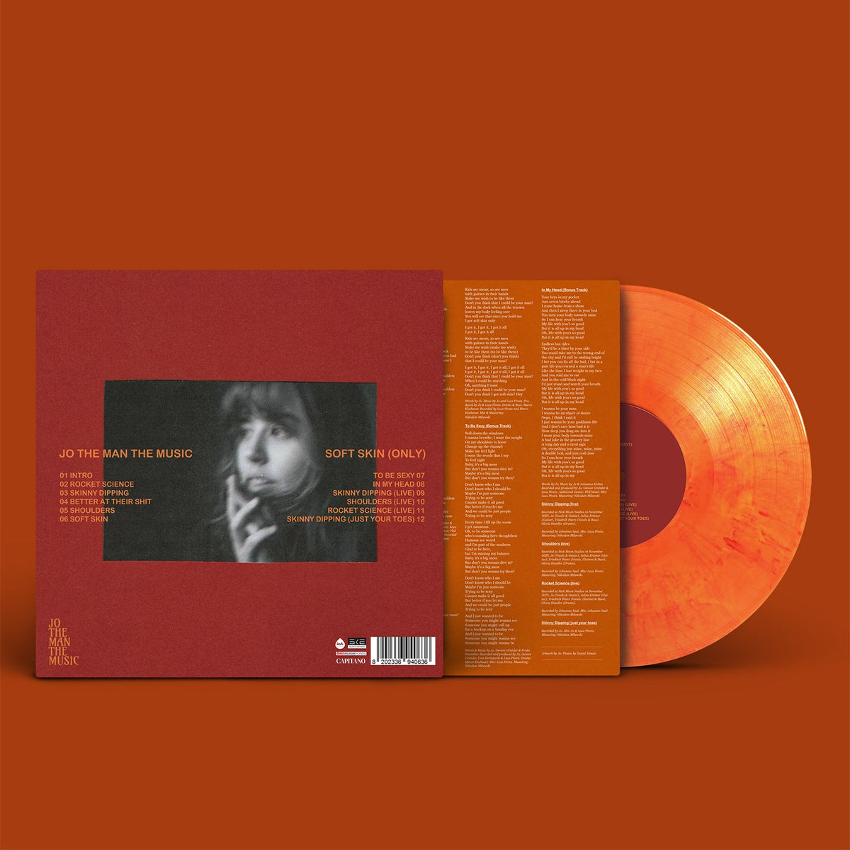 Jo The Man The Music: "Soft Skin (only)" Deluxe EP (12" Special Edition Marbled Vinyl)