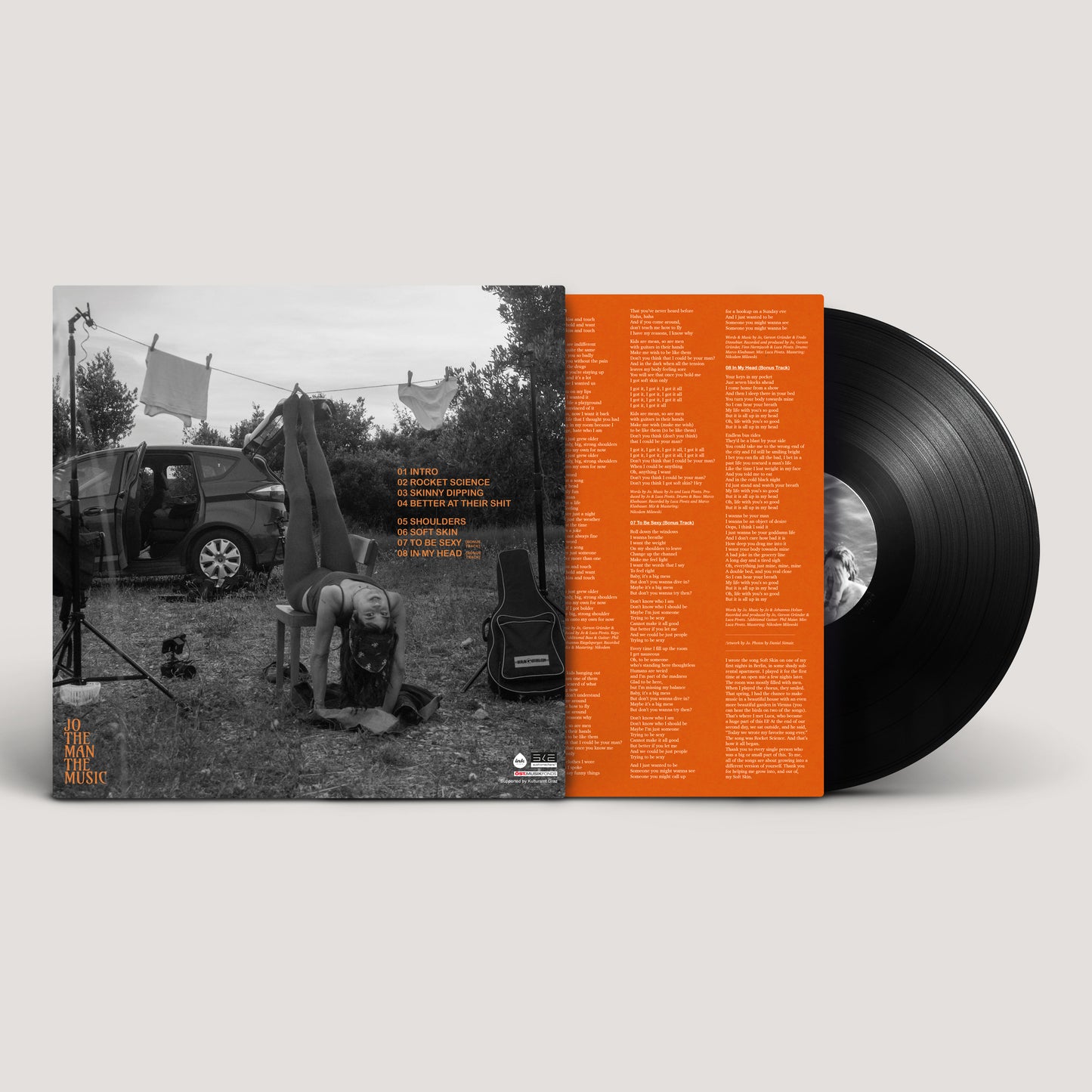 Jo The Man The Music: "Soft Skin" (12" EP)